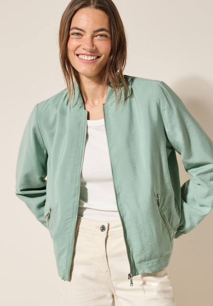 Blouson mit feiner Struktur