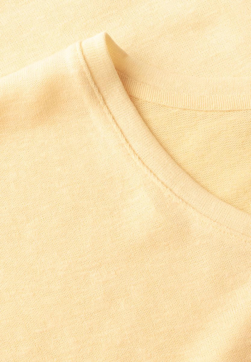Leinen-Look Shirt