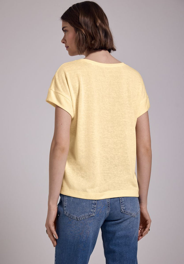 Leinen-Look Shirt