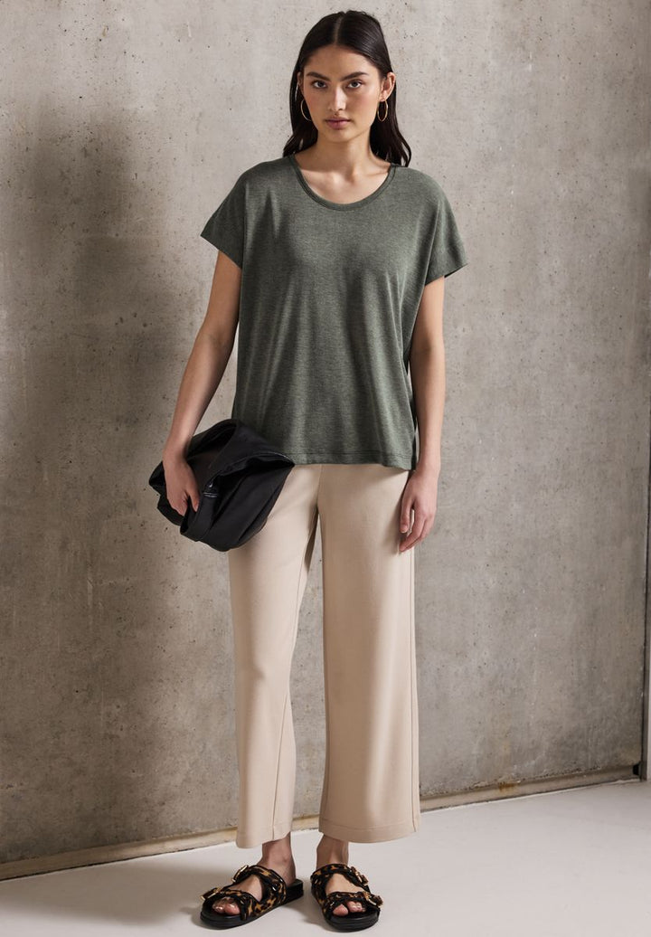 Leinen-Look Shirt