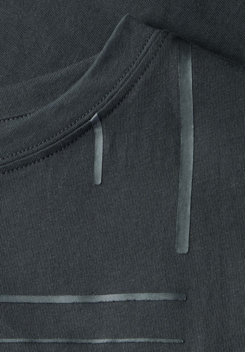 T-Shirt mit Folien-Print