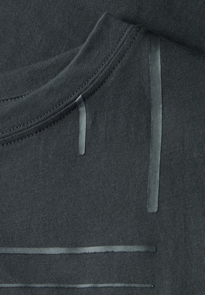 T-Shirt mit Folien-Print