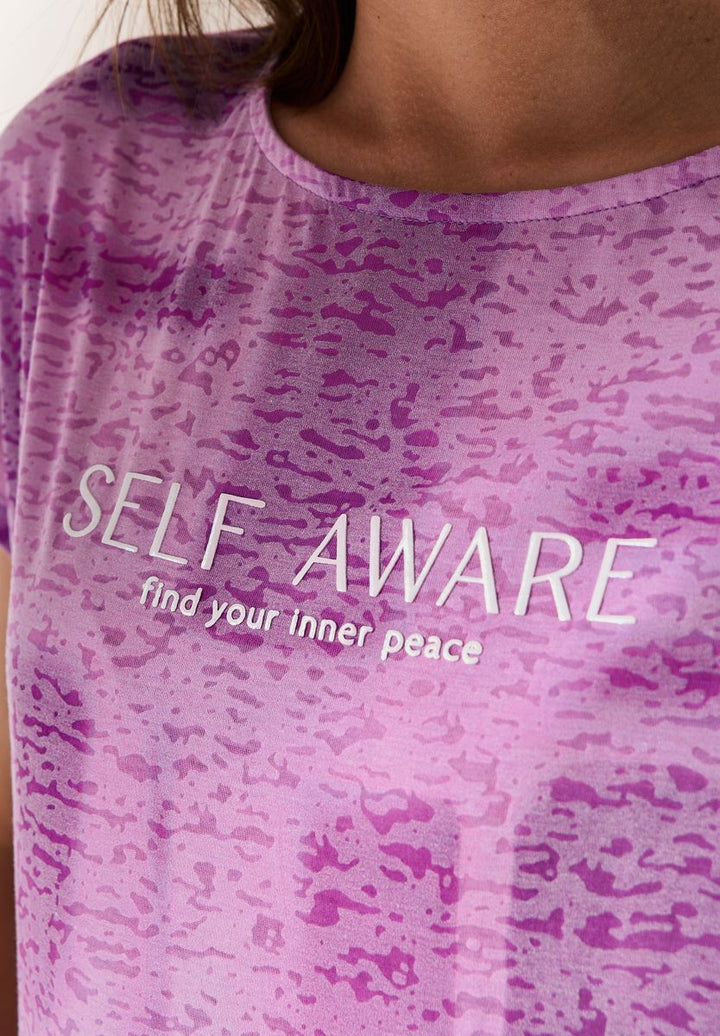 Shirt in Ausbrenner-Optik