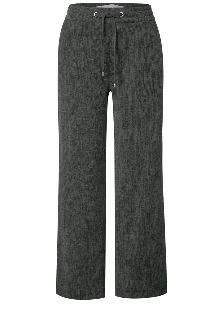 Straight Leg Strukturhose