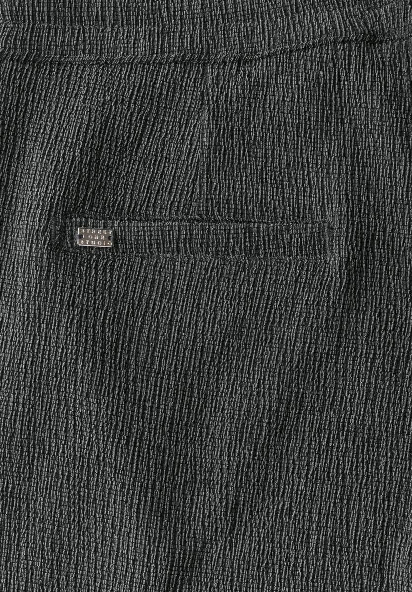 Straight Leg Strukturhose