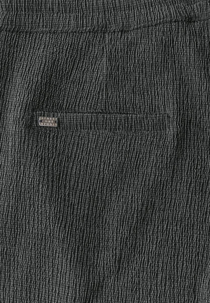 Straight Leg Strukturhose