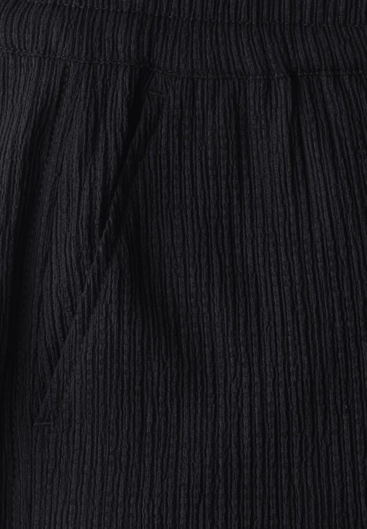 Wide Leg Hose mit Struktur
