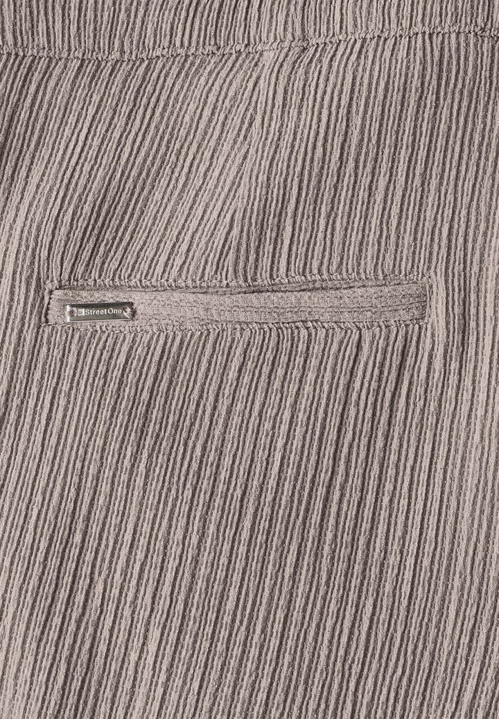 Wide Leg Hose mit Struktur