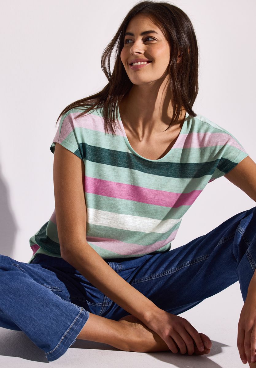 Gestreiftes T-Shirt