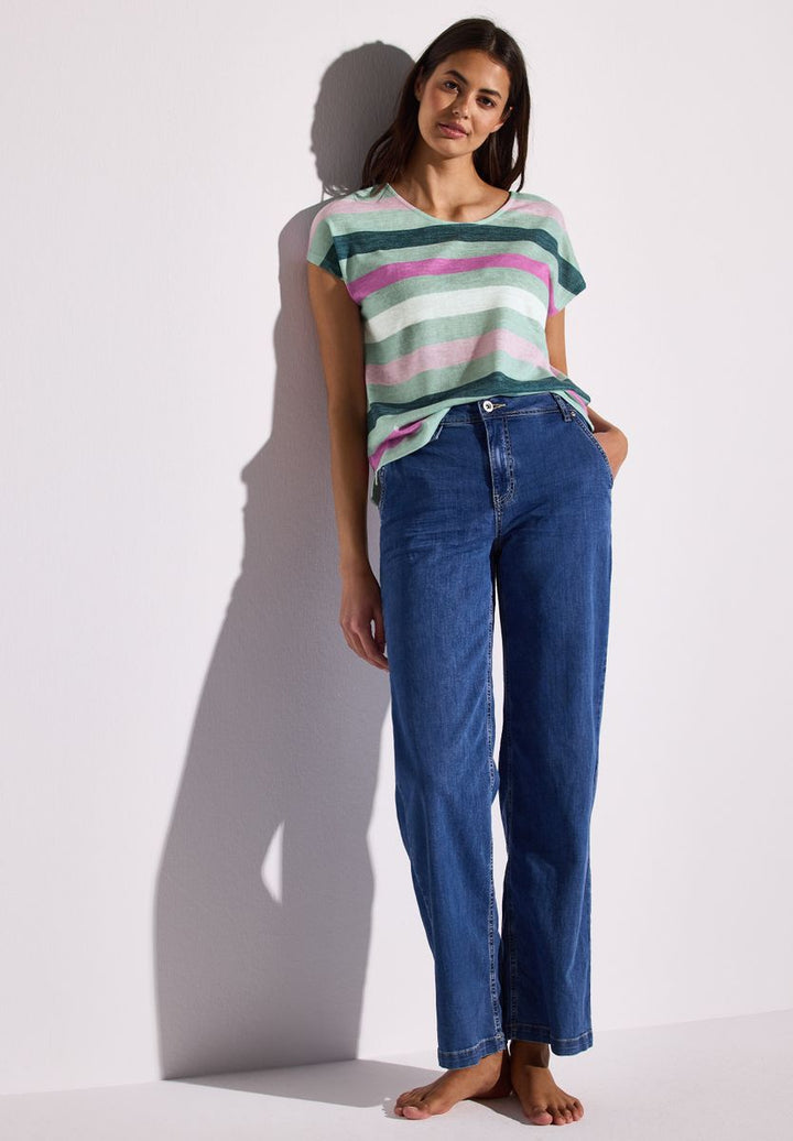 Gestreiftes T-Shirt
