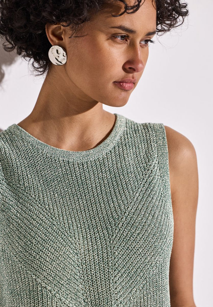 Schimmerndes Stricktop