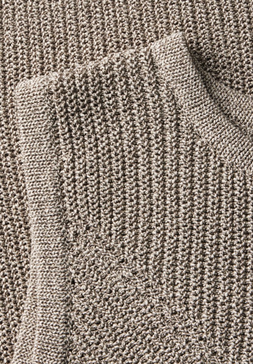 Schimmerndes Stricktop