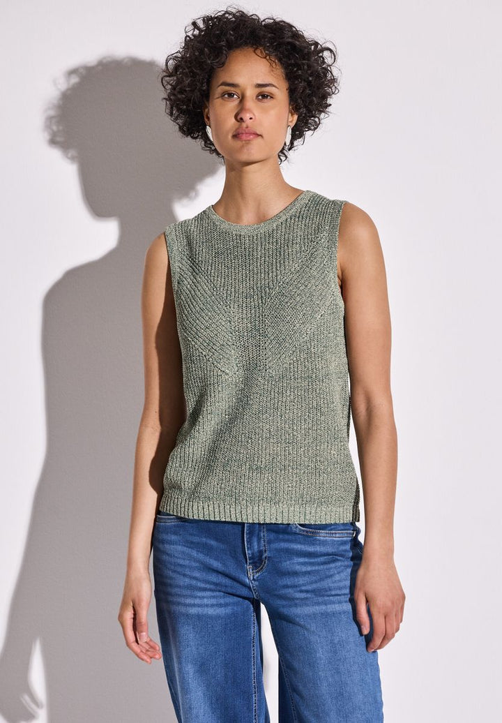 Schimmerndes Stricktop