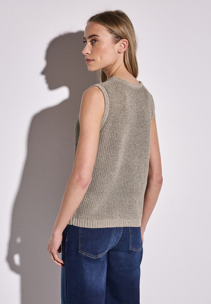 Schimmerndes Stricktop