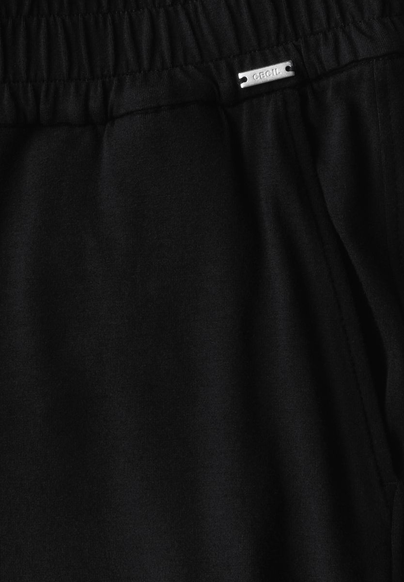 Wide Leg Jersey-Hose