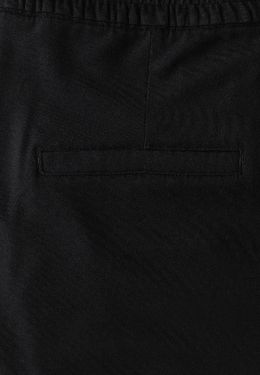 Wide Leg Jersey-Hose