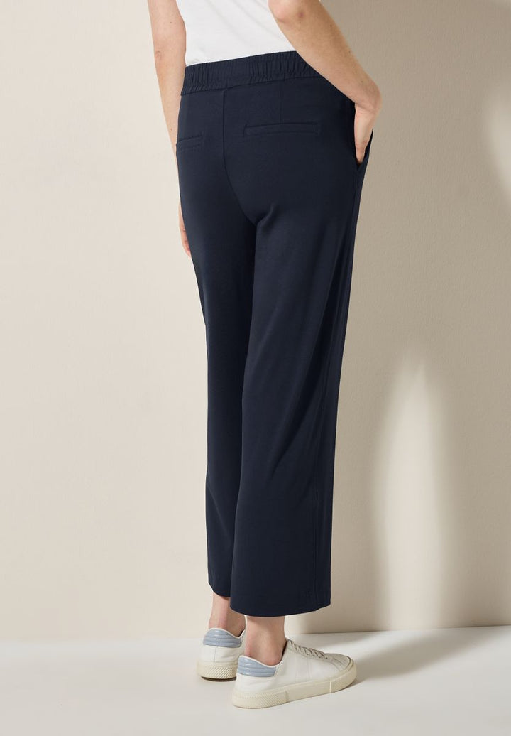 Wide Leg Jersey-Hose