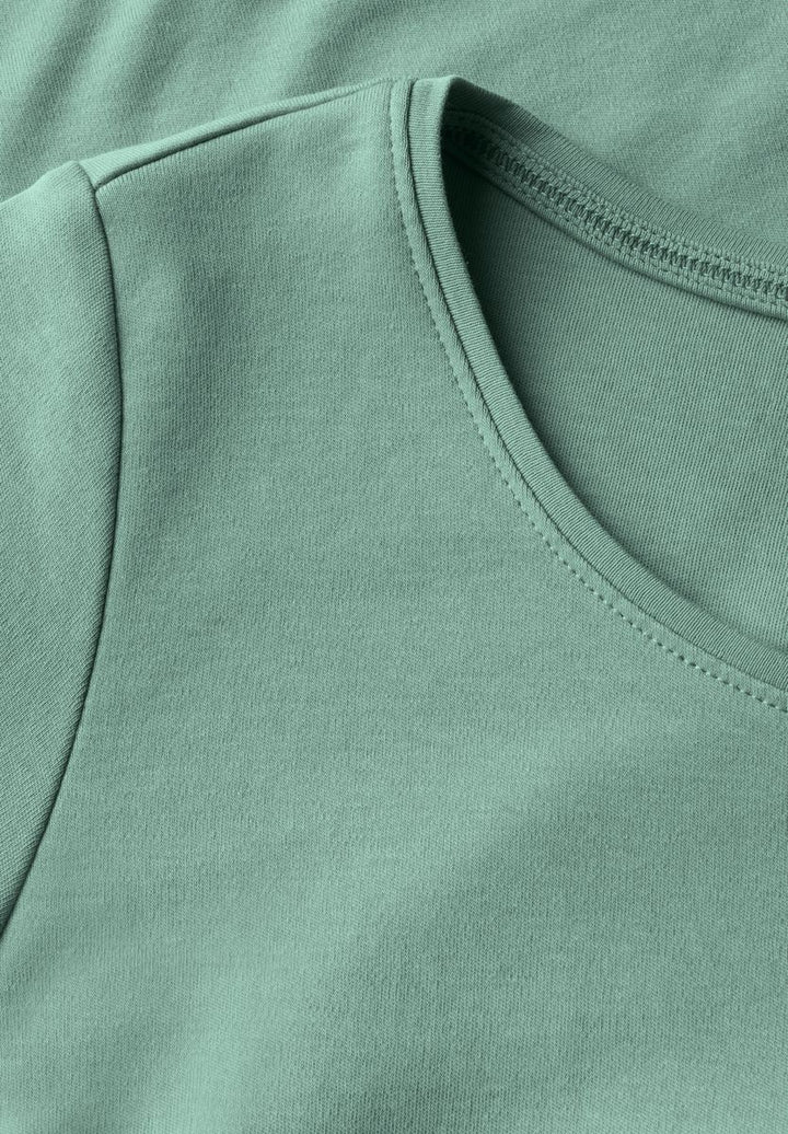 T-Shirt in Unifarbe