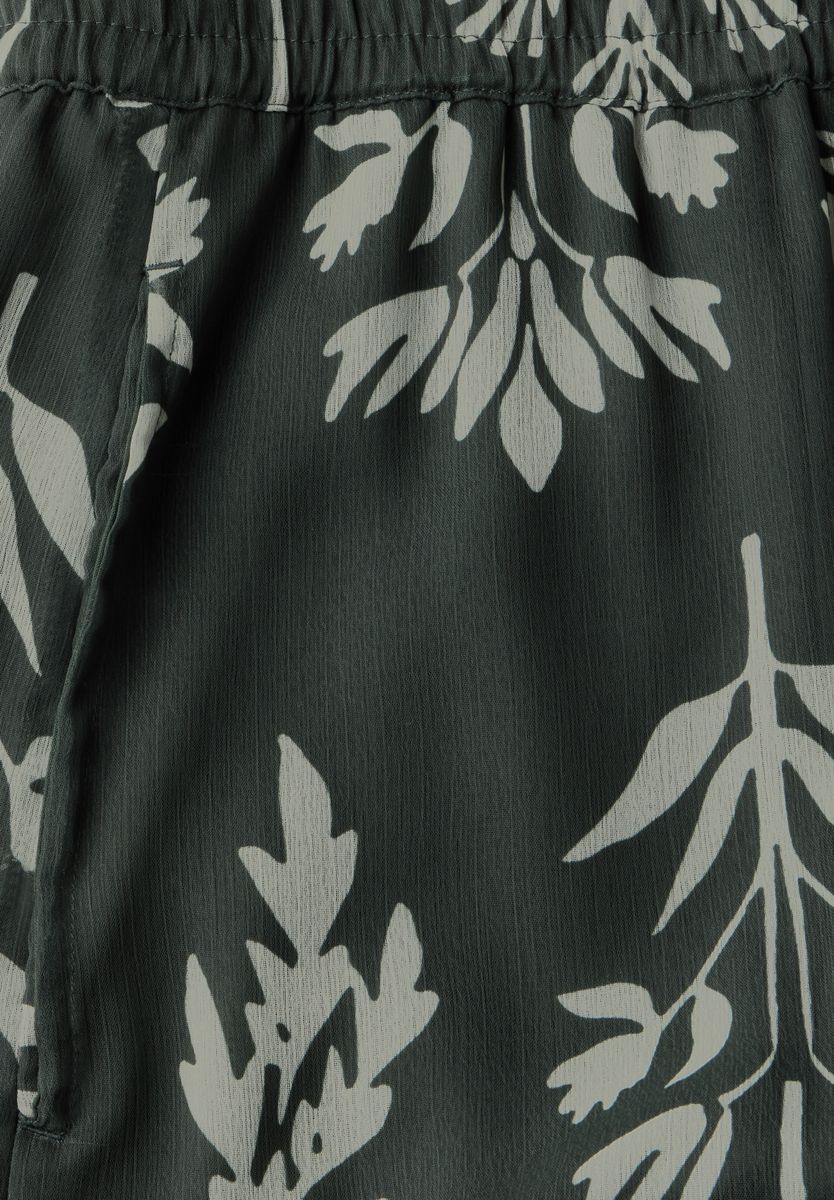 Chiffon-Rock mit Volants