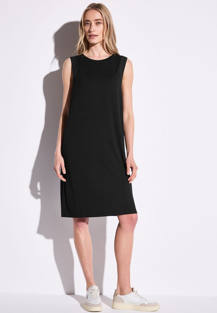 Kleid mit Chiffon-Detail