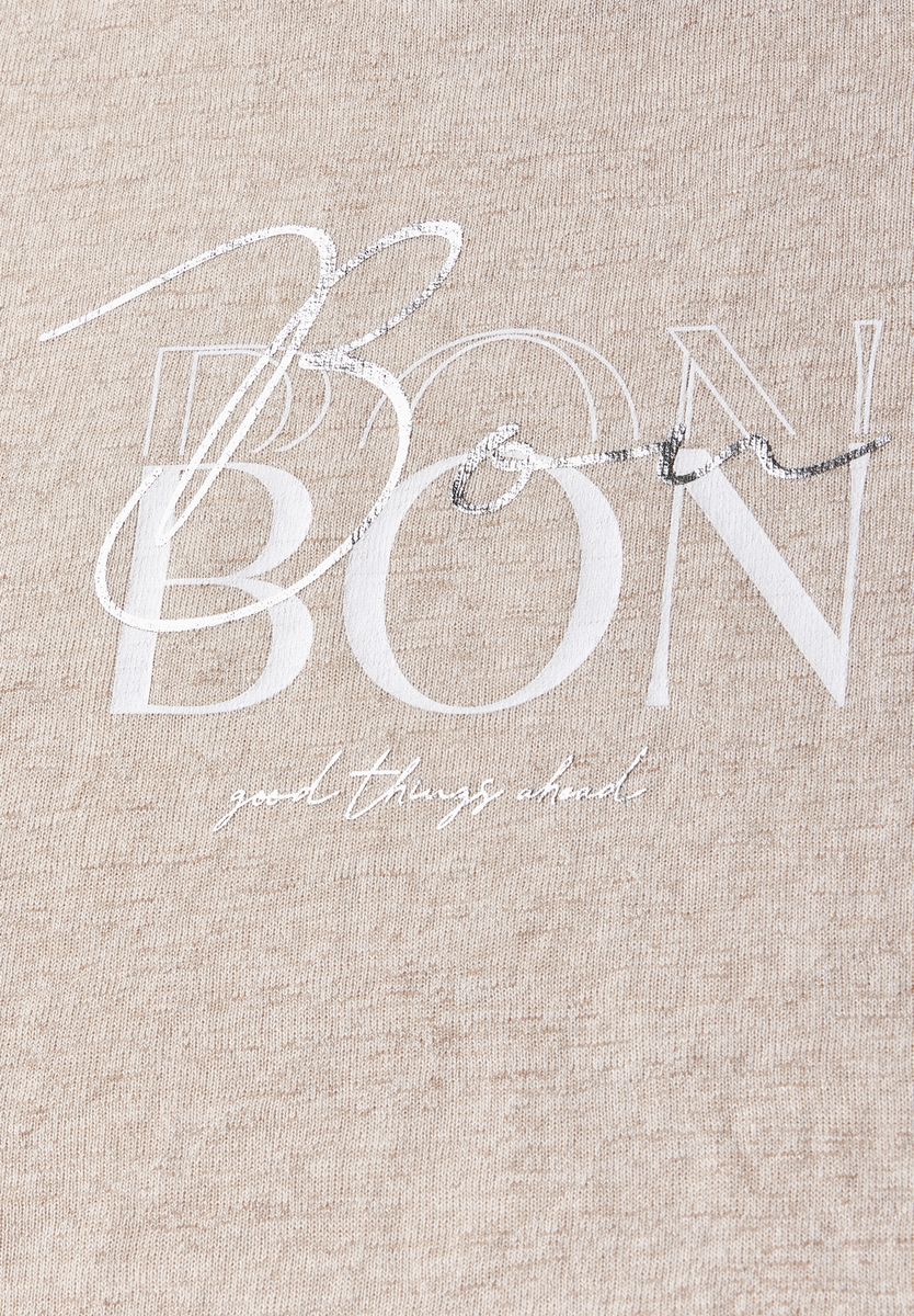 T-Shirt mit Wording