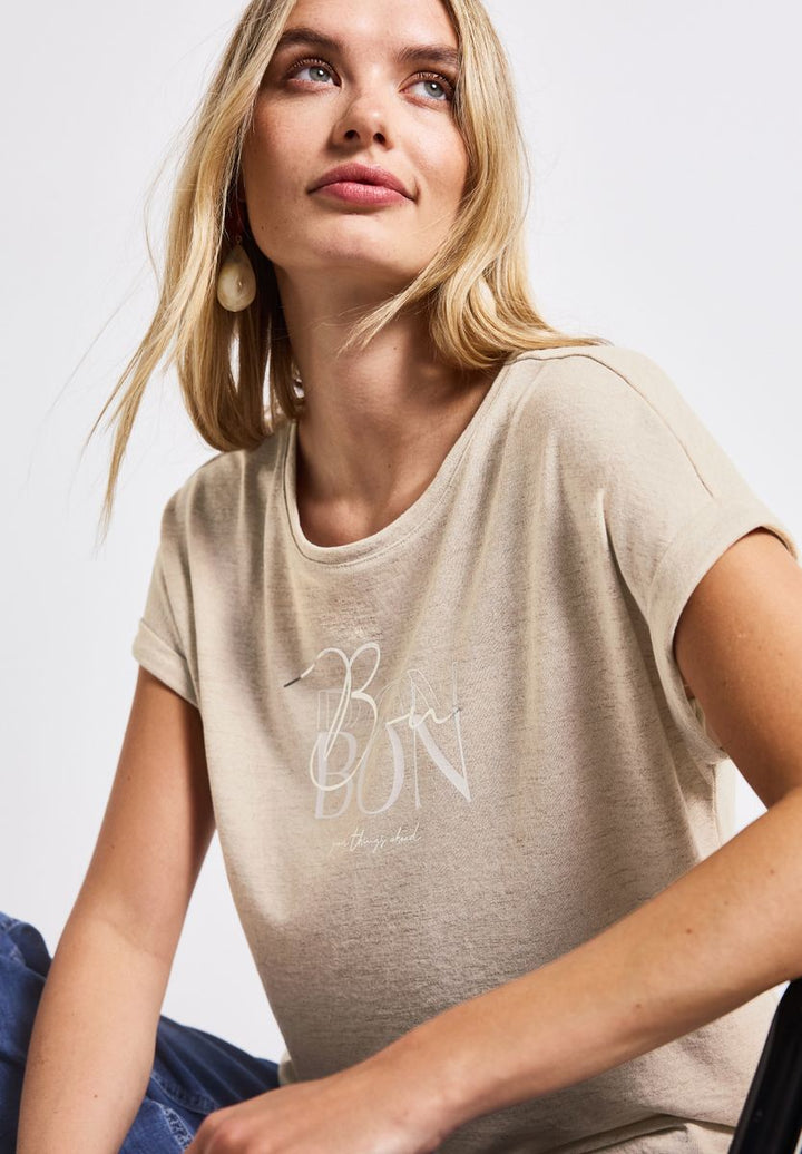 T-Shirt mit Wording