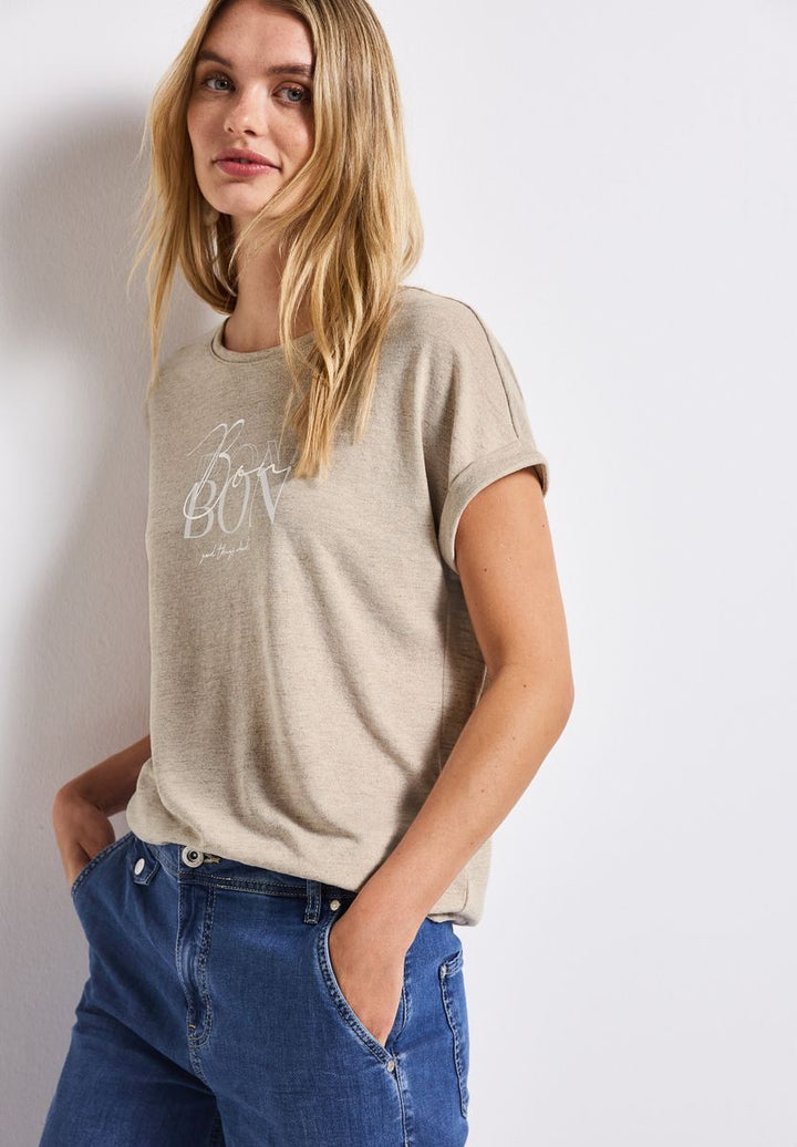 T-Shirt mit Wording