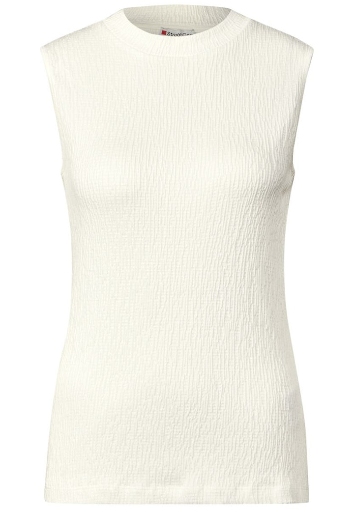 Strukturtop mit Turtleneck