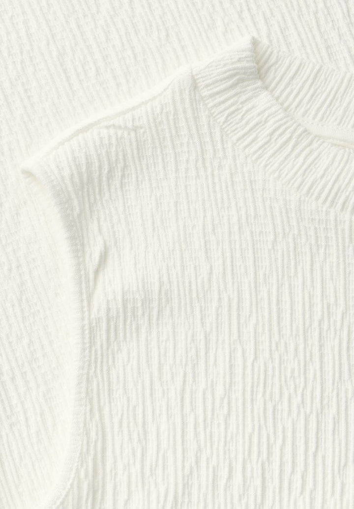 Strukturtop mit Turtleneck