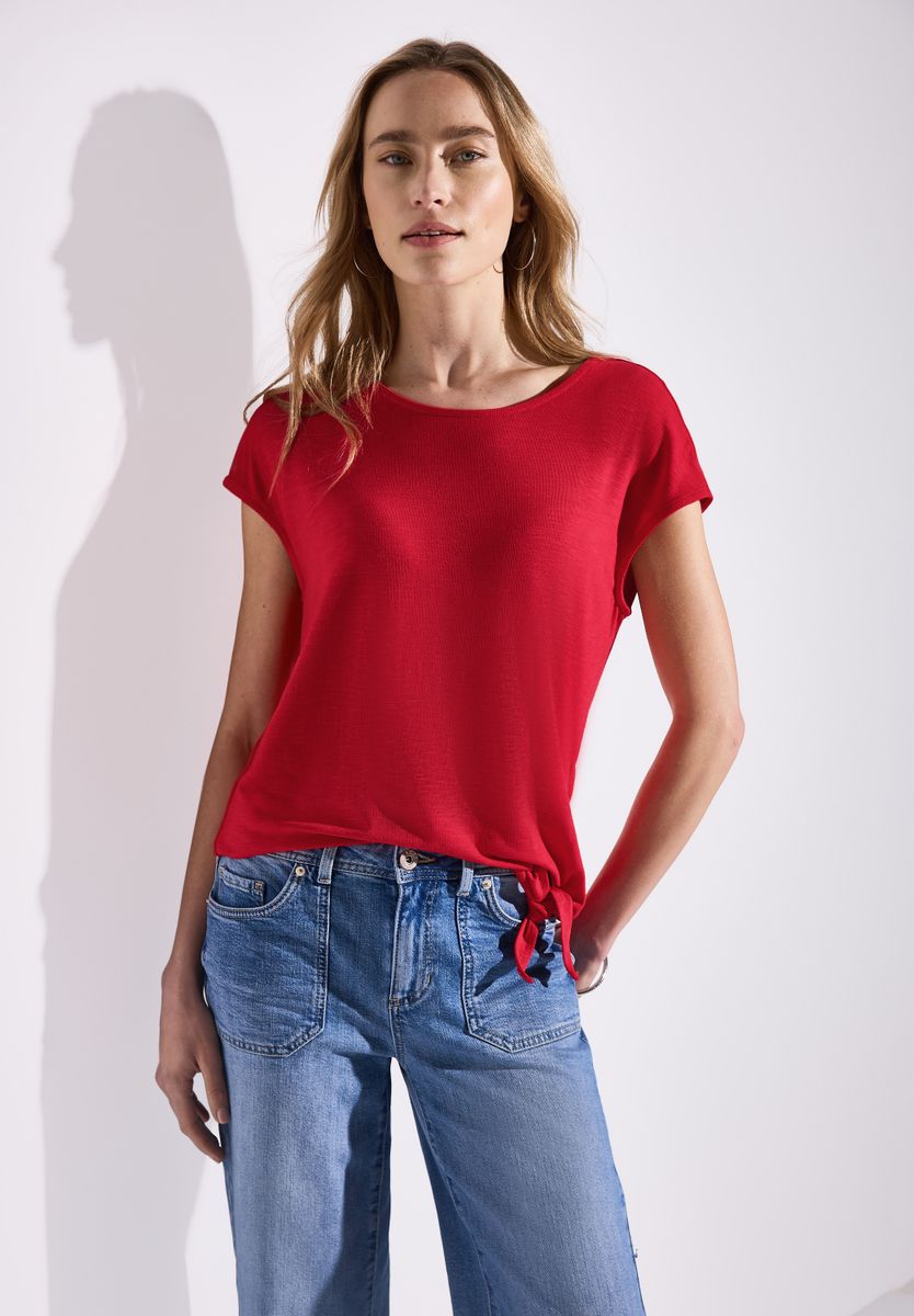 Shirt mit Knotendetail