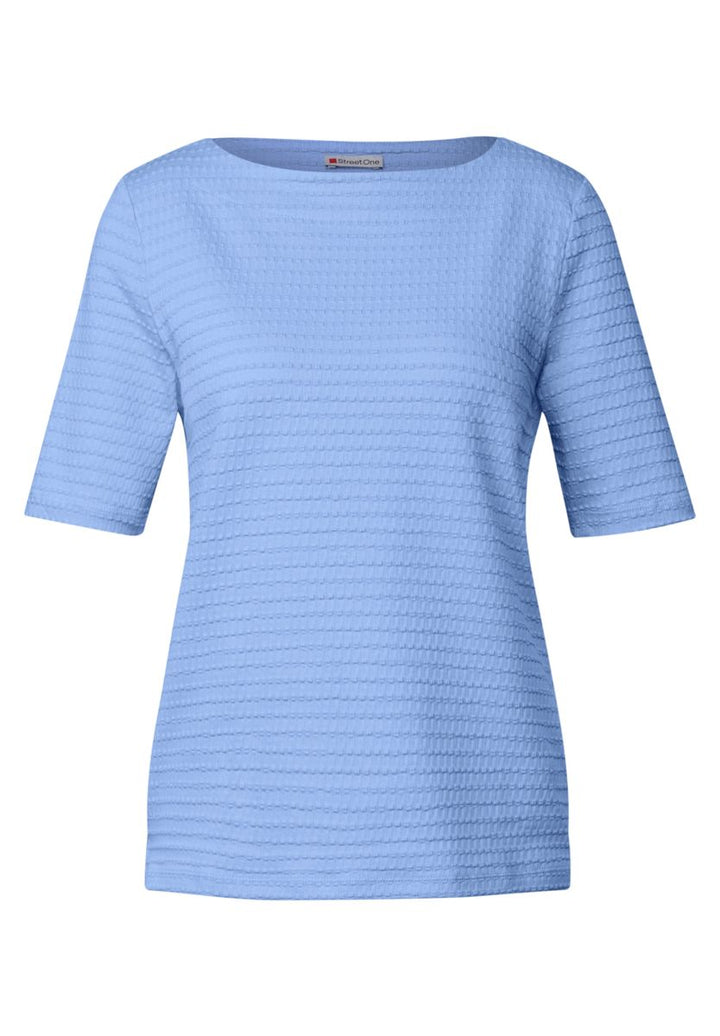 T-Shirt mit Struktur
