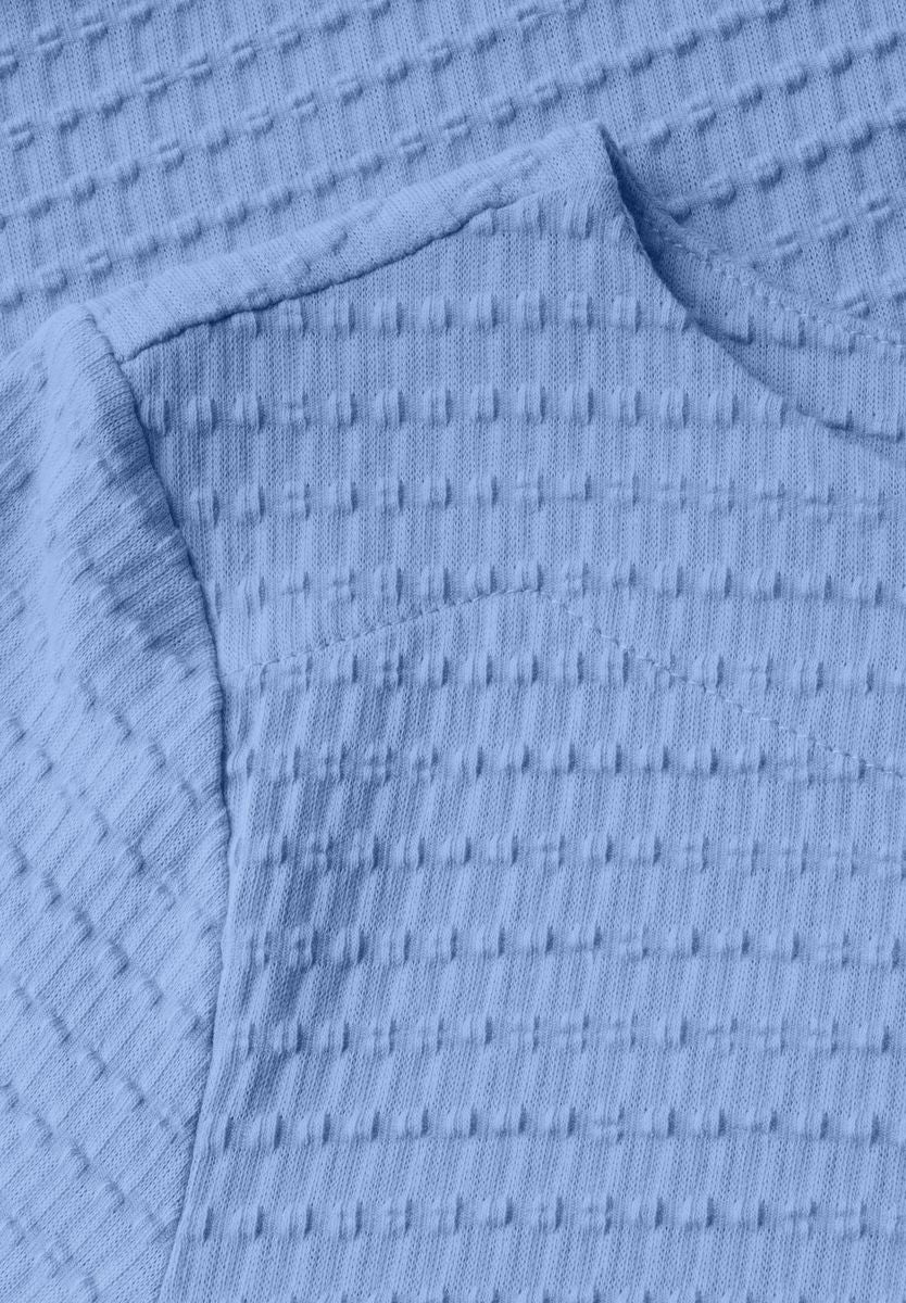 T-Shirt mit Struktur