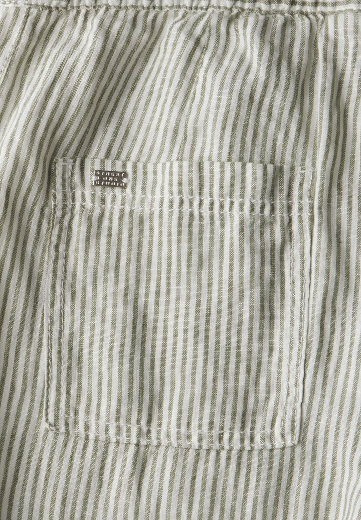 Straight Leg Leinenhose