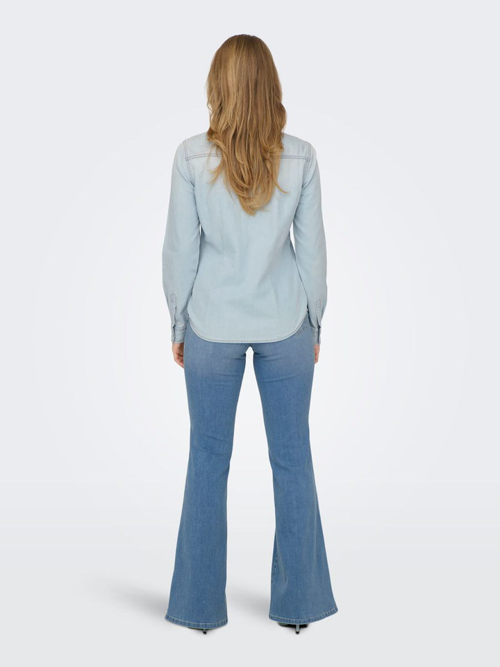 ONLALEXA L/S DNM SHIRT ANA NOOS