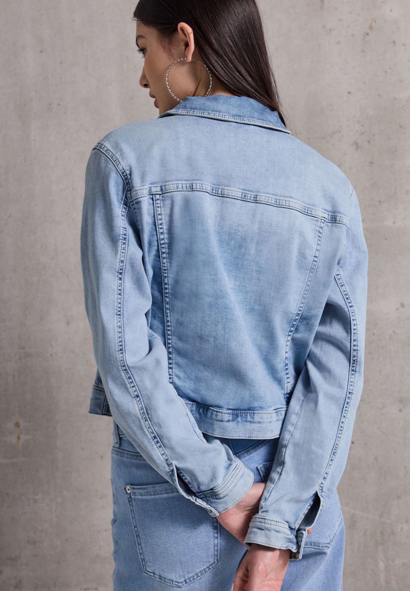 Bleached Jeansjacke