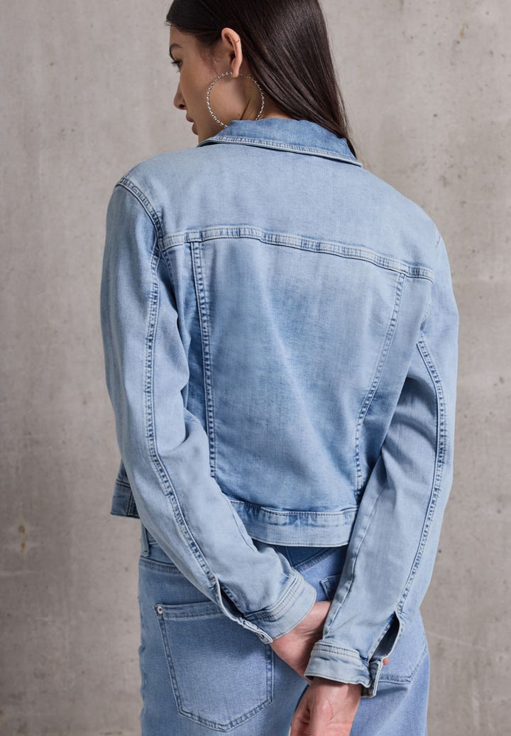 Bleached Jeansjacke
