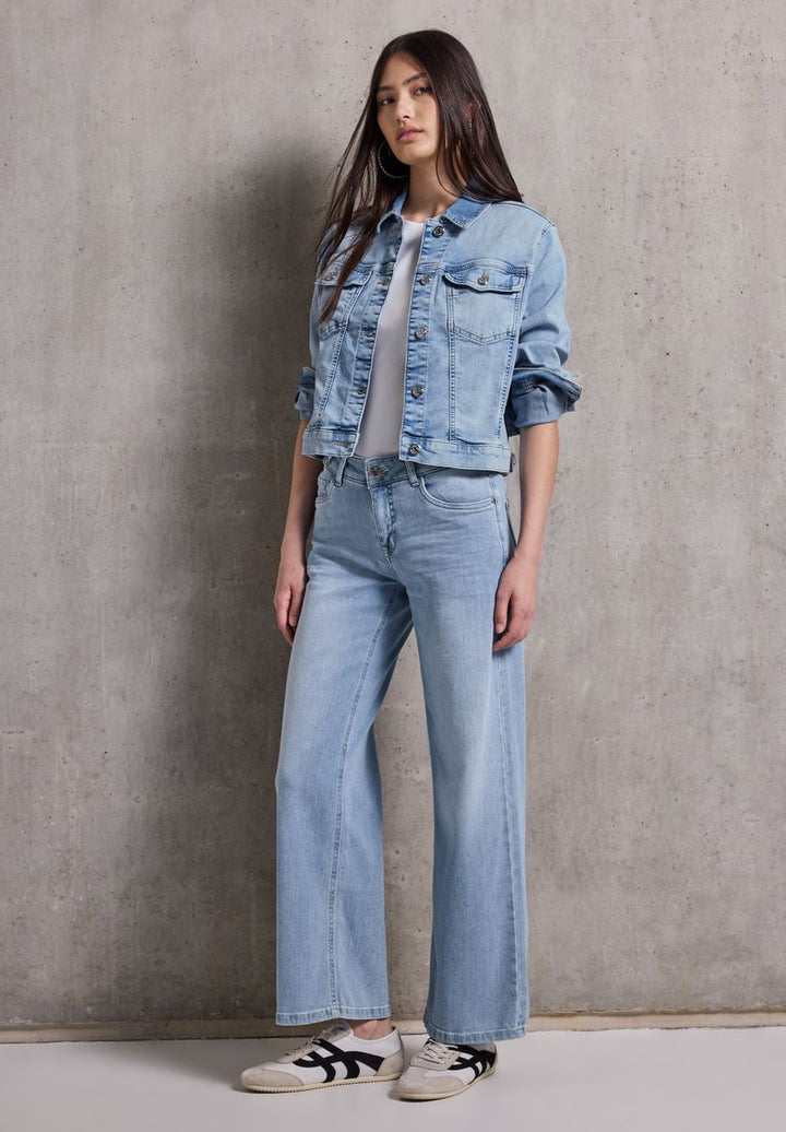 Bleached Jeansjacke