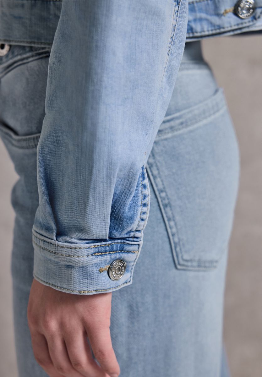 Bleached Jeansjacke