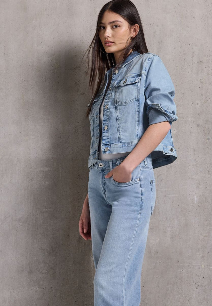 Bleached Jeansjacke
