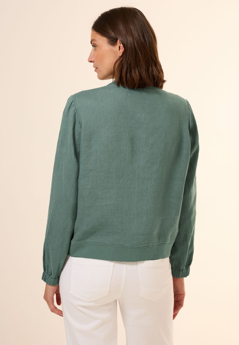 Leichter Leinen-Blouson