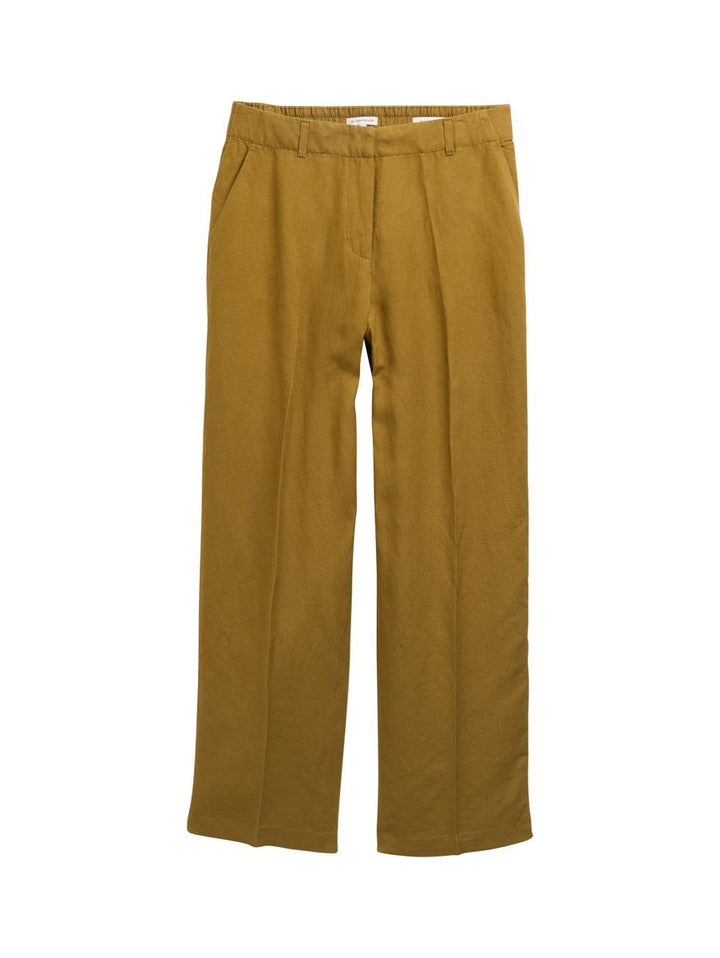 TTLEA Wide Leg Hose mit Leinenanteil