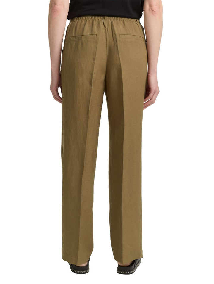 TTLEA Wide Leg Hose mit Leinenanteil