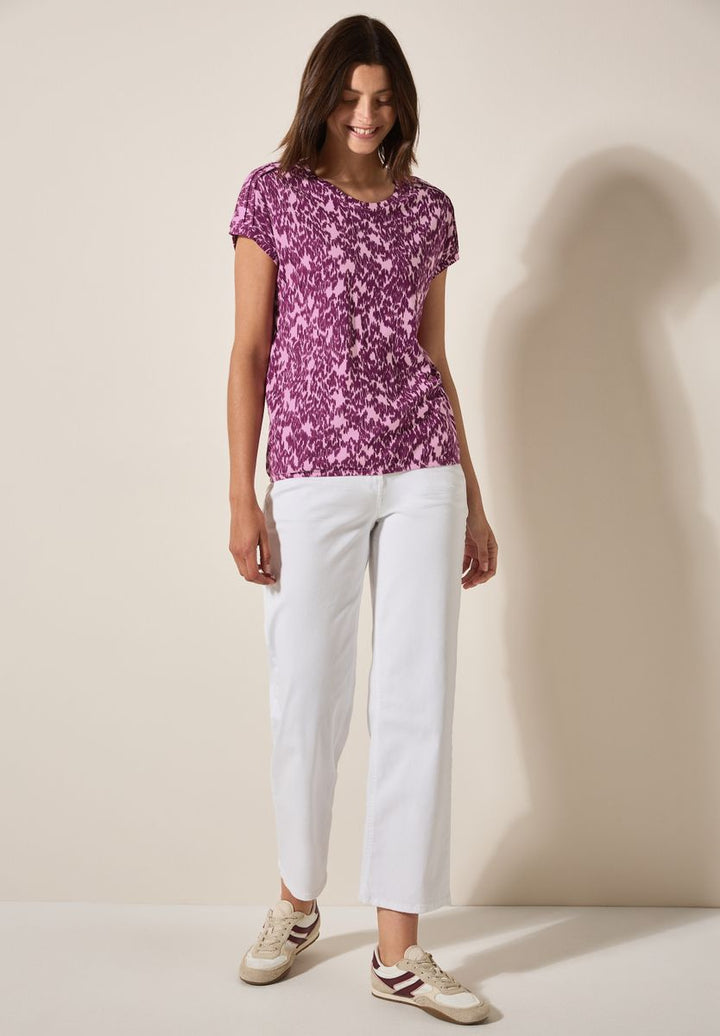 T-Shirt mit Minimal Print