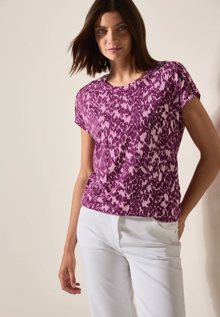 T-Shirt mit Minimal Print