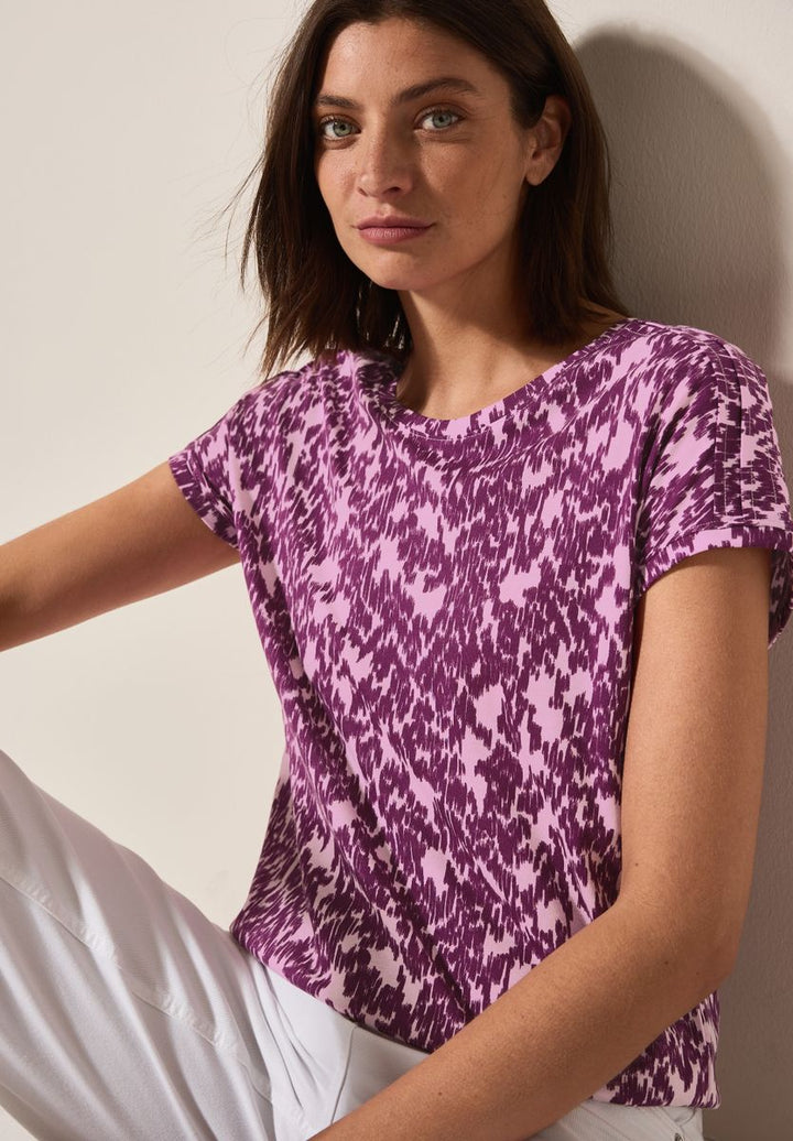 T-Shirt mit Minimal Print