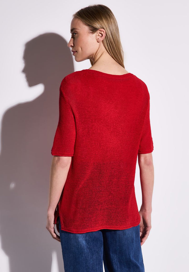 Kurzarmpullover
