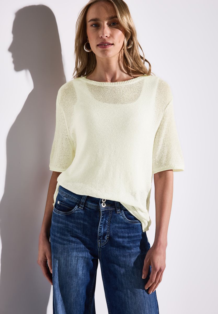 Kurzarmpullover