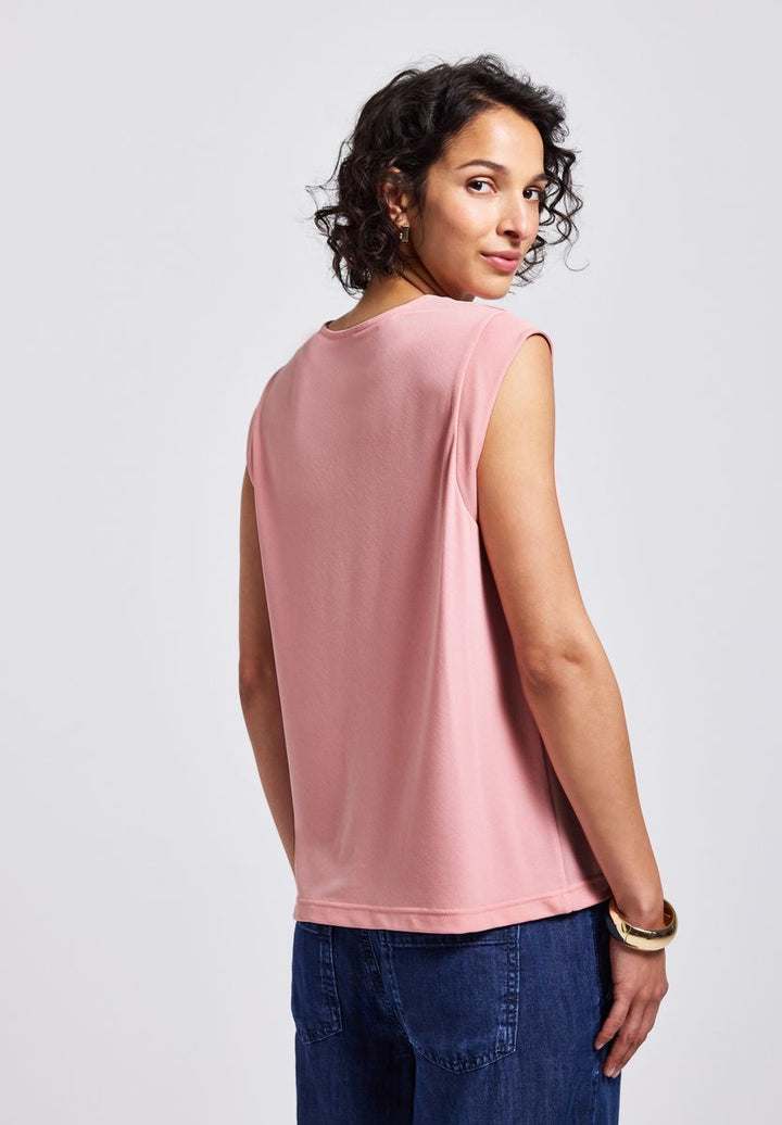 Silk-Look Strukturshirt
