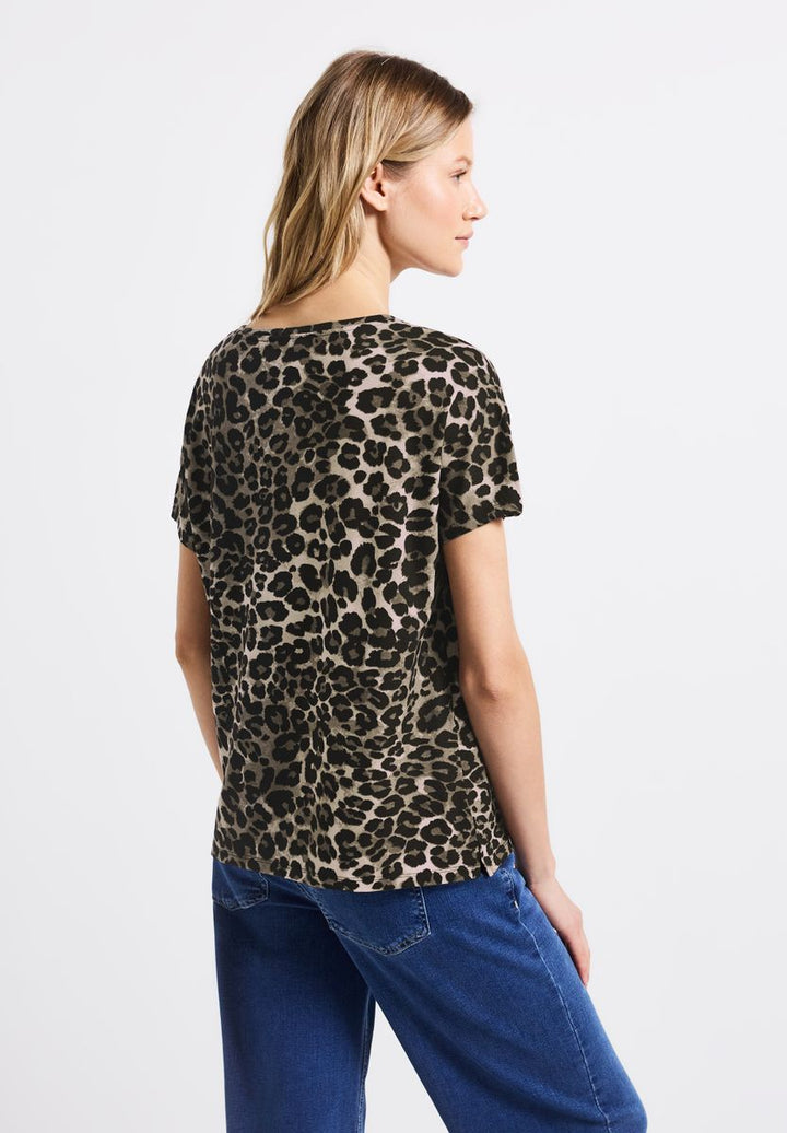 Shirt mit Leo-Muster