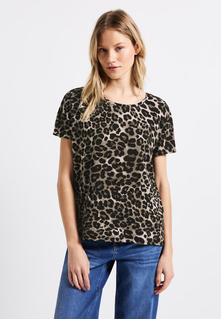 Shirt mit Leo-Muster